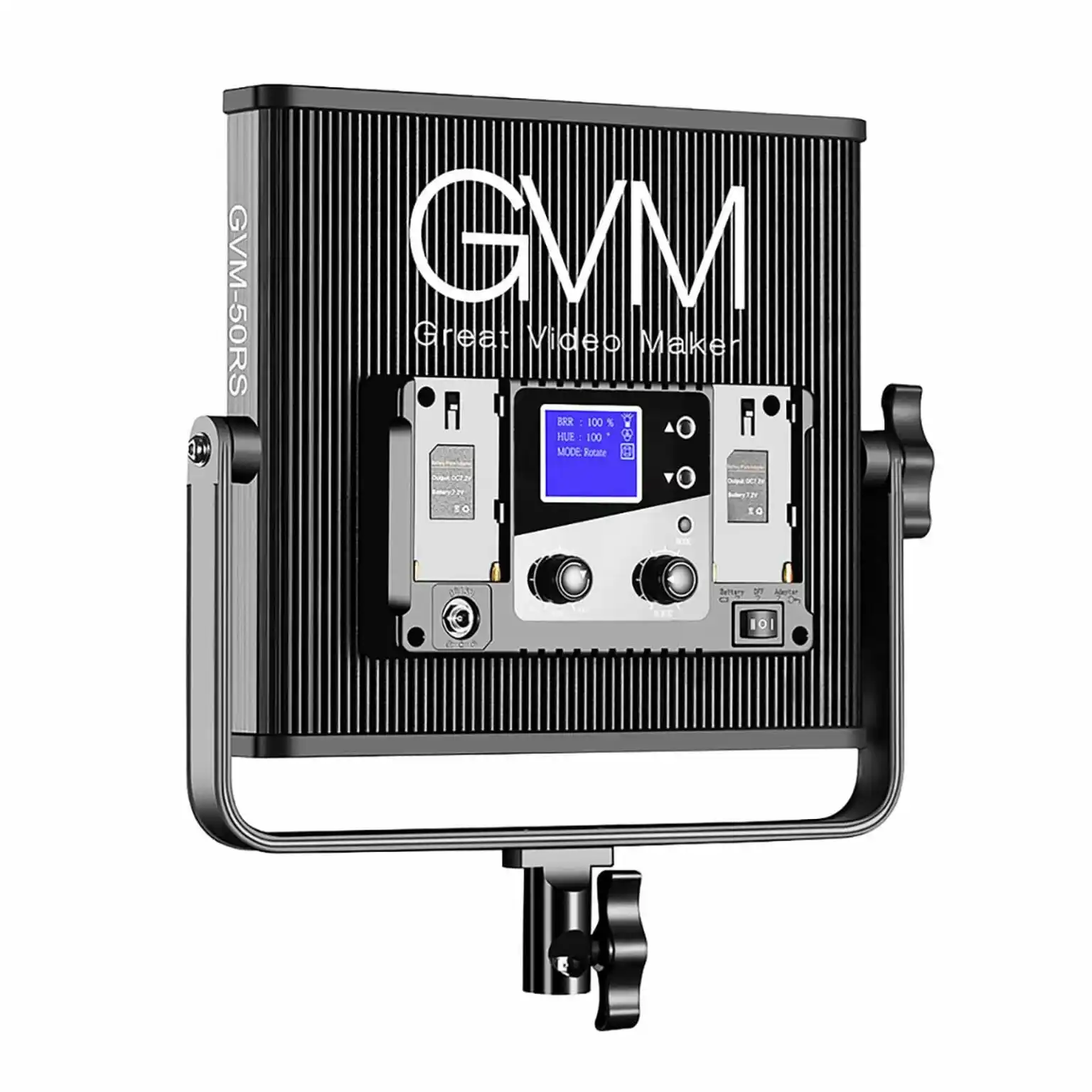 GVM 전문 조명 RGB 바이 컬러 조명 키트 GVM 50RS