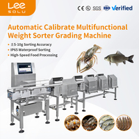 Trieuse de pesage multifonctionnelle multigrade Machine de tri de poids pour fruits de mer poisson viande volaille