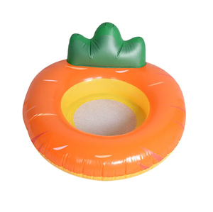 Flotteur de <span class=keywords><strong>piscine</strong></span> gonflable en PVC personnalisé pour enfants et adultes, carotte, extérieur, épaissi - Product Image 6