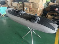 Artpower 15KW 5356.8WH Planche de surf électrique à propulsion par jet Gris/Noir Matériau EPP écologique 72V SUP polyvalent pour l'océan