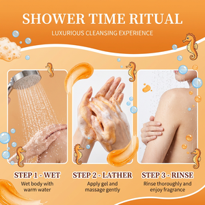 <span class=keywords><strong>Gel</strong></span> <span class=keywords><strong>douche</strong></span> parfumé Lxpure Dream Fragrance 1L, parfum longue durée, mousse riche, pH équilibré, nettoyage doux pour une fraîcheur toute la journée - Product Image 4