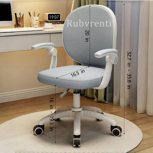 Chaise de bureau à domicile pivotante pour les étudiants Chaise de jeu d'ordinateur pivotante <span class=keywords><strong>Fauteuil</strong></span> de bureau de direction pour la chambre à coucher - Product Image 2