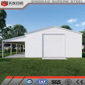 Nhà tiền chế nhà kim loại lưu trữ xây dựng cực Barn prefab barndorium nhà xe nhà để xe nơi trú ẩn Bộ dụng cụ - Product Image 5