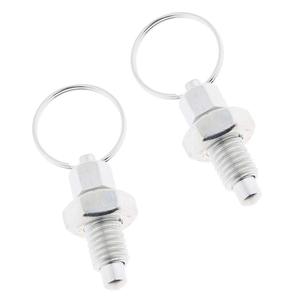 M8สแตนเลสในสต็อกไม่ล็อคออกดัชนีลูกสูบบอลดึงแหวนลูกสูบหมุด - Product Image 5