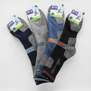 Sledger 3 paires de chaussettes de sport rembourrées pour homme pour la randonnée - Product Image 1