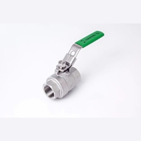DN10 DN20 DN50 Eau Forgée Vapeur Air Pétrole Gaz SS304 SS316 1/4 ''1/2'' Vanne à Bille Filetée en Acier Inoxydable à Compression