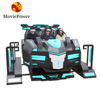 VR 9D Cinema Chair Theater 6 Dof Motion Platform VR Flight Simulator Arcade Gaming Equipment