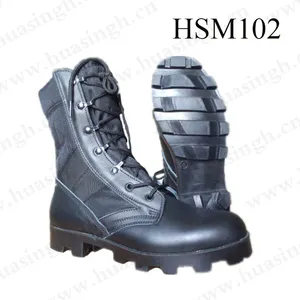 XC,Altama original quality infantry natural cow leather combat boots tough bottom outdoor hiking tactical boots black HSM102
