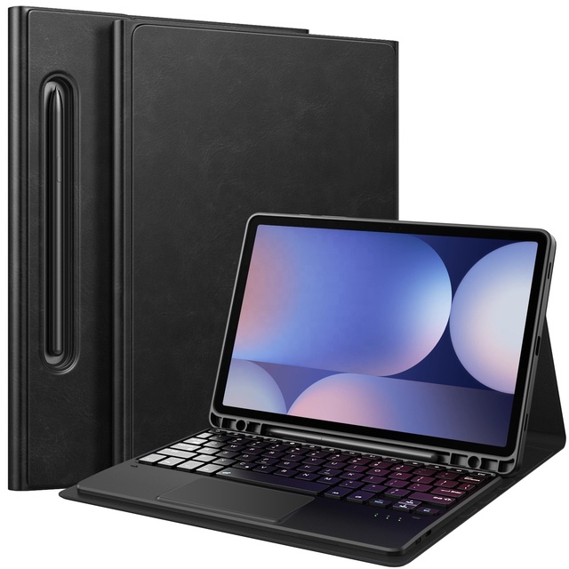 MoKo Touch Pad Detachable Wireless Keyboard Case for Samsung Galaxy Tab S10 Plus 12.4