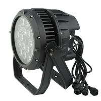Projecteur LED Par étanche 18x18W RGBWA UV 6-en-1 pour événements scéniques et spectacles en extérieur