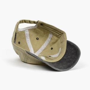 Newly Design Custom Two Tone Washed Cotton Dad Hat <b>Baseball</b> <b>Cap</b> <b>Mens</b> - Product Image 3