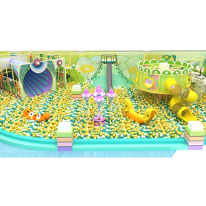 Parc d'attractions pour enfants, équipement de terrain de jeu intérieur personnalisé, château gonflable, thème saisonnier, terrain de jeu intérieur en plastique - Product Image 1