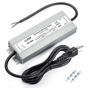 แหล่งจ่ายไฟสลับ AC-DC 60<span class=keywords><strong>ว</strong></span>ัตต์ IP67กันน้ำกลางแจ้งไฟ LED ไดรเ<span class=keywords><strong>ว</strong></span>อร์พร้อมแรงดันคงที่12V/24V - Product Image 6