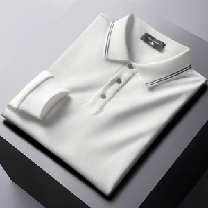 Polo personalizado al por mayor 100% algodón Polo de manga larga para <span class=keywords><strong>hombre</strong></span> - Product Image 1