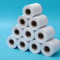 Rouleaux de papier thermique 65GSM ou 48GSM avec une taille de 80mm x 80mm Super White Paper pour l'impression d'images sombres