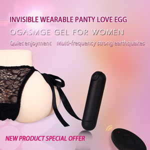 Mini Vibrador Inalámbrico con Control Remoto, Bragas de Encaje Sexys, 10 Velocidades, Resistente al Agua, Recargable por USB, para Masturbación - Product Image 2