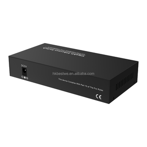 Proveedor Chino de Conversor de Medios Ethernet Gigabit a SFP de 1000Mbps con 4 Puertos de Fibra y 2 RJ45, Transceptor Ethernet - Product Image 2