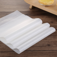 Feuilles de papier ciré personnalisées en gros, papier alimentaire résistant à l'huile, papier ciré professionnel pour l'emballage du chocolat