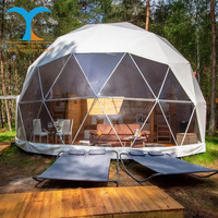 Tente de camping à bulles transparente pour le glamping, maison à bulles géodésique en plastique, tentes Igloo dôme de jardin