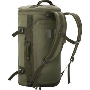 Free Sample Custom Carbon Lined Polyester Smell Proof <b>Duffle</b> <b>Bag</b> Backpack with Zipper Closure <b>Large</b> Capacity - Product Image 2