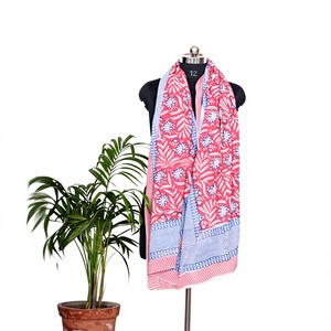 Wholesale Cotton Floral Digital Print Color Lightweight Breathable Skin-Friendly Daily Wear <b>Sarong</b> Pareo Bikini Cover - Product Image 1