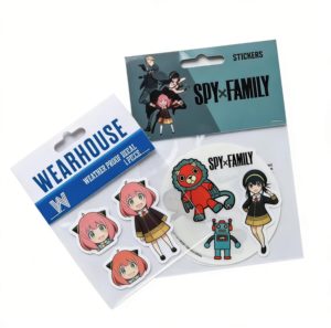 สติกเกอร์ติด<span class=keywords><strong>รถยนต์</strong></span>ลายอนิเมะ พิมพ์โลโก้ตามสั่ง โปสเตอร์อนิเมะ สติกเกอร์อนิเมะแบบโฮโลแกรม 3 มิติ แพ็คสติกเกอร์อนิเมะแบบเคลื่อนไหวได้ - Product Image 2