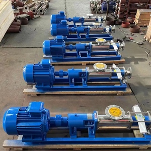 Bomba de transferencia de lodos de acero inoxidable de 1 pulgada para alimentos, tipo tornillo G20-2, para importación y exportación - Product Image 6