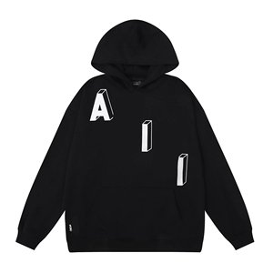 <span class=keywords><strong>Felpa</strong></span> Streetwear da Uomo di Alta Qualità <span class=keywords><strong>AMI</strong></span> Personalizzata con Cappuccio e Logo - Product Image 4