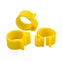 Passif UHF personnalisé TPU plastique RFID animaux bétail poulet/pigeon pied RFID anneaux pour la gestion du suivi