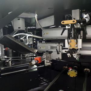 Máquina de serigrafía completamente automática de fábrica, botella de plástico de vidrio ovalado cilíndrico, taza, logotipo de Perfume, impresora de pantalla automática - Product Image 4