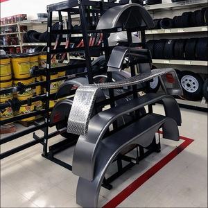 Estantes de Supermercado Personalizados, Resistentes, de Metal, para Guardabarros, Exhibidores de Guardabarros para Tractores - Product Image 4