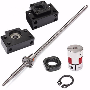 निकला हुआ किनारा अखरोट के साथ 16mm गेंद पेंच और अखरोट आवास और BKBF12 EKEF12 FFFK12 अंत मशीनिंग और युग्मक ballscrews SFU1605 - Product Image 3