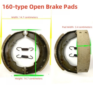 Accesorios para Motocicletas: Pastillas de Freno, Zapatas de Freno, Bloques de Freno en Tamaños 130/160/180/200/220/250 - Product Image 3