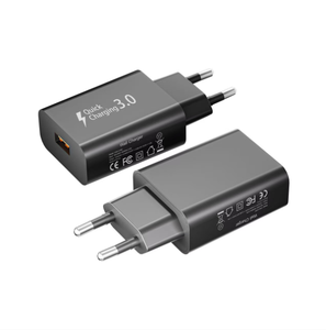Cargador Rápido QC18w con Enchufe Europeo, un Solo Puerto, para Hogar Inteligente - Product Image 1