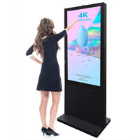 Panel de Pantalla LCD Industrial con Resolución 4K, Señalización Digital Interactiva, Tótem de Publicidad Exterior, Venta al Por Mayor de Fábrica