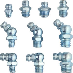 หัวฉีดจาระบี M6จักรวรรดิ M10 M8 110ชิ้นปากมีกระดุมเหล็กสำหรับปืนจารบี - Product Image 4