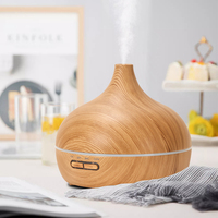 Diffuseur d'huiles essentielles pour aromathérapie, humidificateur ultrasonique, 300ml, fournitures de bureau et pour la maison