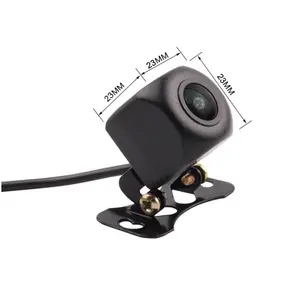 Cámara de visión trasera de coche visión nocturna marcha atrás cámara de estacionamiento automático IP68 impermeable CCD LED cámara de respaldo automático Monitor imagen HD