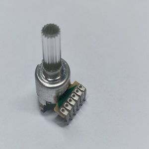 Potenciómetros de luz <span class=keywords><strong>LED</strong></span>, herramienta profesional de pie curvado giratorio, RV1262NS, p, B10K, B500K, 5 pines, B50K - Product Image 2