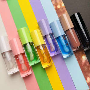 VENDA QUENTE Longo Vestindo Lip Care Base Natural Fresh Fruit Cheira Hidratante e Hidratante Lip Plumping Oil Lip Juice - Product Image 6