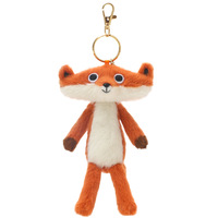 Zhuoqu Dewa Peluche Pendentif Renard de la Machine à Griffes, Figurine Amusante, Poupée en Tissu pour Filles, pour le Sommeil, Rembourrage en Polyester et Coton PP