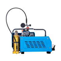 Compresseur 100L/min essence essence 4500Psi lutte contre l'incendie compresseur d'air respirant de plongée Portable pour la plongée