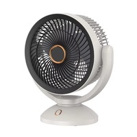 Ventilateur de bureau portable multifonctionnel 2-en-1 à faible bruit, rechargeable par USB, 4 vitesses réglables, avec lumière LED – Meilleures ventes 2026