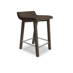 Silla de comedor comercial para restaurante, asiento ergonómico de cejas oscuras, sillas modernas de lujo de textura fina para Cocina - Product Image 5