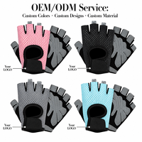Gants de musculation unisexes personnalisés avec logo, antichoc, pour la musculation, le fitness et l'entraînement de force
