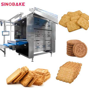 SINOBAKE Haute qualité entièrement automatique petite machine <span class=keywords><strong>à</strong></span> biscuits mous ligne de production de biscuits <span class=keywords><strong>prix</strong></span>/machine <span class=keywords><strong>à</strong></span> biscuits - Product Image 1
