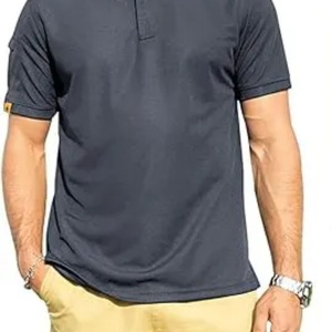 Camisas Polo Verde Oscuro de Buena Calidad Personalizadas al por Mayor, Camisa Polo de Golf de Corte Regular de Secado Rápido con Bolsillo en el Puño - Product Image 4