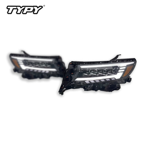 ชุดไฟหน้า TYPY สำหรับ Toyota Prado ปี 2018-2023: ไฟเดย์ไลท์แบบ LED และไฟเลี้ยวแบบ Sequential สำหรับ Prado รุ่นใหม่ - Product Image 2