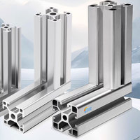 Profilé en aluminium léger 4040, norme européenne, rail de cadre pour porte et fenêtre, imprimante 3D et équipement d'automatisation