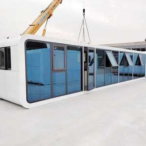 Cabine capsule extérieure <span class=keywords><strong>à</strong></span> succès, cabine écologique en forme <span class=keywords><strong>de</strong></span> pomme, cabine capsule <span class=keywords><strong>à</strong></span> double étage, cabines en forme <span class=keywords><strong>de</strong></span> pomme pour deux chambres - Product Image 6